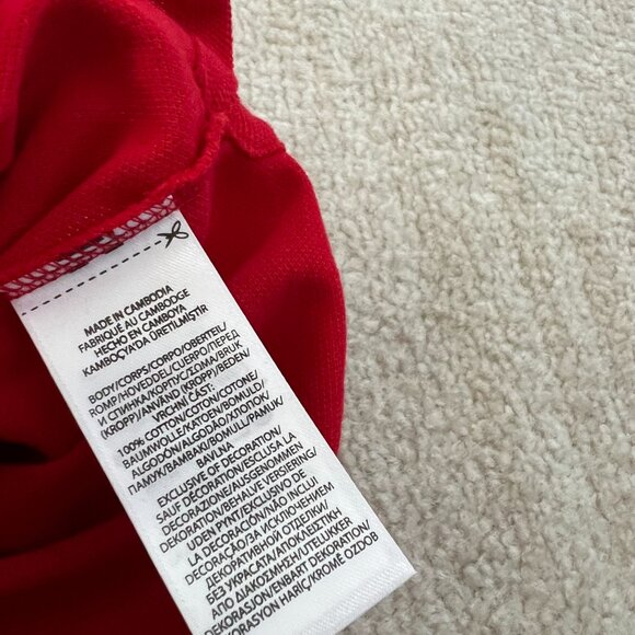 Polo Ralph Lauren Boys Toddler Red Cotton Short Sleeve Polo Shirt Top 2/2T - Picture 7 of 9